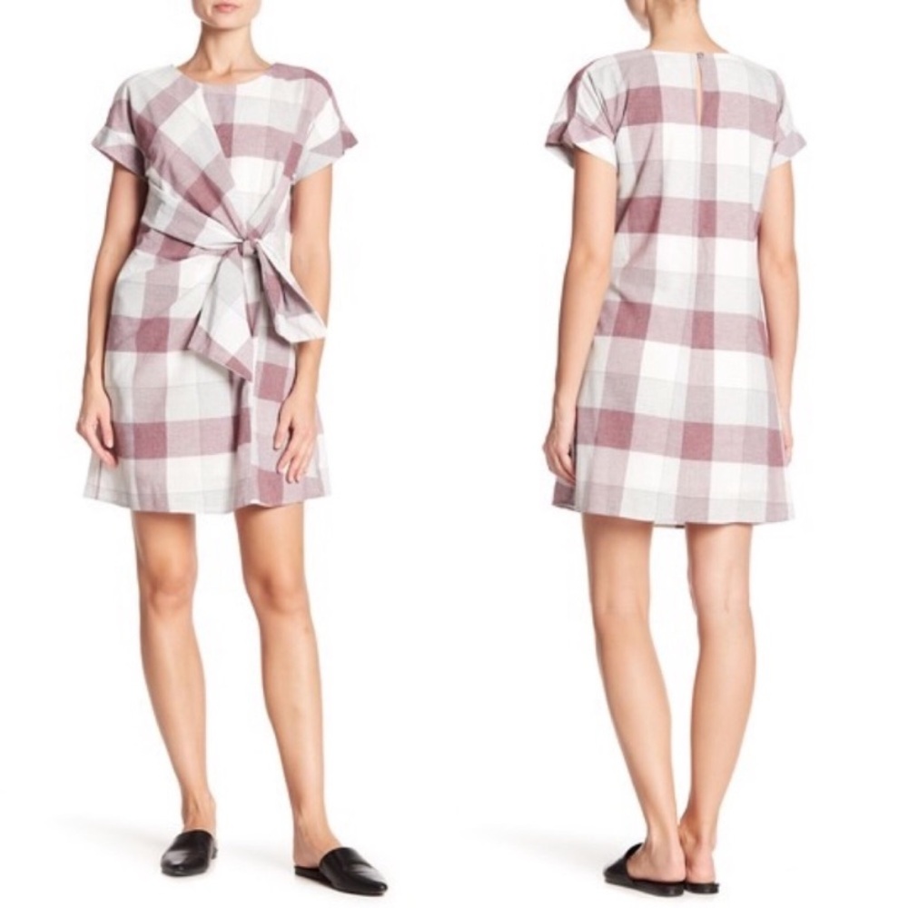Spirit of Grace Plaid Mini Dress